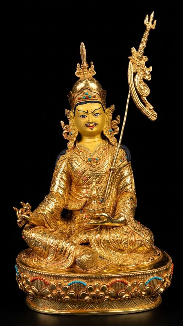Handcrafted statue